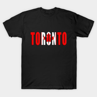 Toronto Canadian Flag T-Shirt